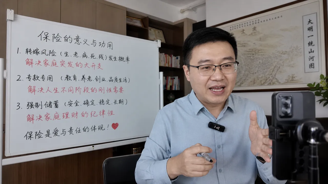 看懂线上流量逻辑：不直播的老牌保险代理人，只剩慢性出局一条路